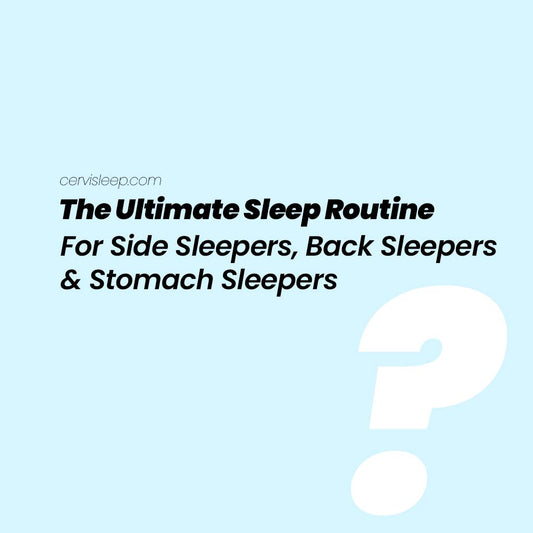 A peaceful sleeper adjusting their pillow for optimal neck and spinal alignment.